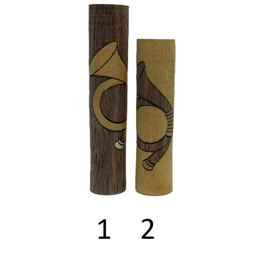 Ébauches de stylos en corne de chasse incrustée pour un kit de stylos avec tube de style Sierra