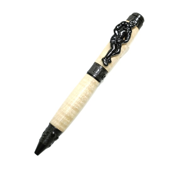 Trousse de stylos de rugby Métal satiné