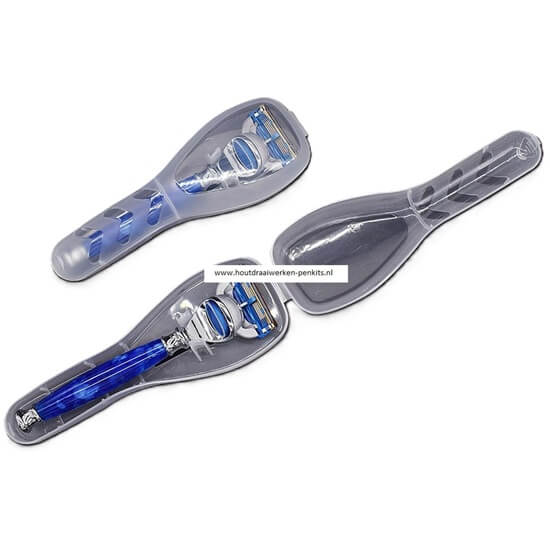 Plastic razor case