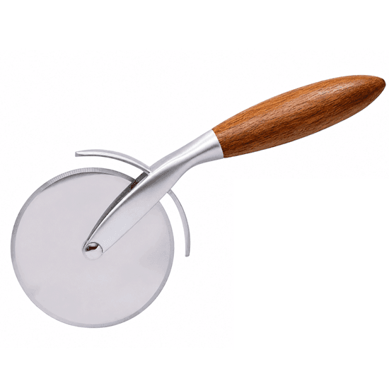Satin Chrome Mini Pizza Cutter Kit